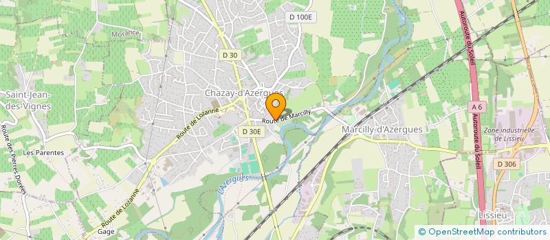 localisation de l'entreprise 6 SAGET à LISSIEU