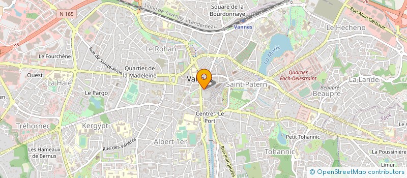 localisation de l'entreprise 6 SOUS à VANNES