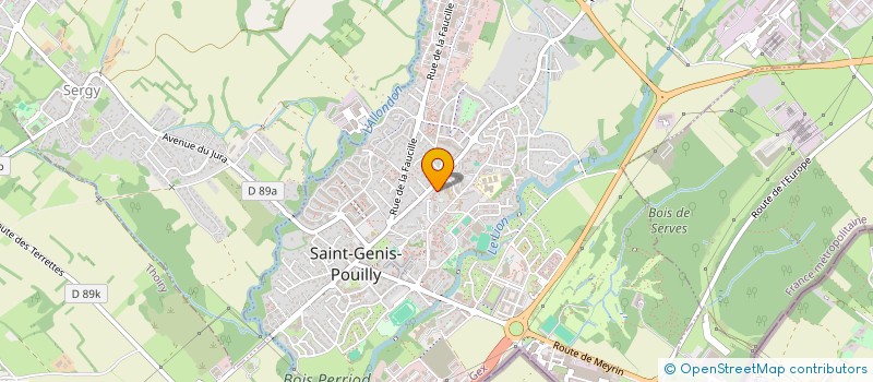 localisation de l'entreprise 6 T DANSE SAINT-GENIS-POUILLY  SAINT-GENIS-POUILLY