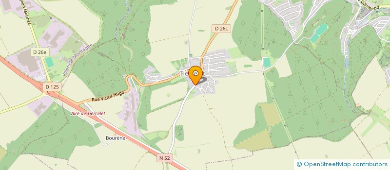 localisation de l'entreprise 6 THEMES  TIERCELET