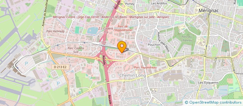localisation de l'entreprise 6 XPOS à MERIGNAC