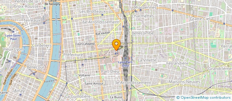 localisation de l'entreprise 60 000 REBONDS LYON  LYON