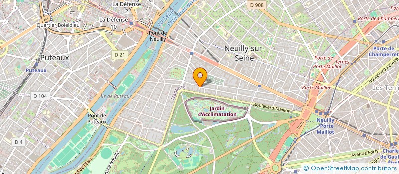 localisation de l'entreprise 60 COURCELLES  NEUILLY-SUR-SEINE