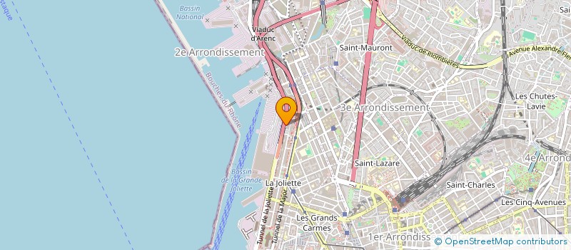 localisation de l'entreprise 60000 REBONDS SUD à MARSEILLE