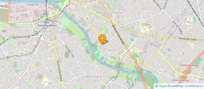 localisation de l'entreprise 606 à NANTES