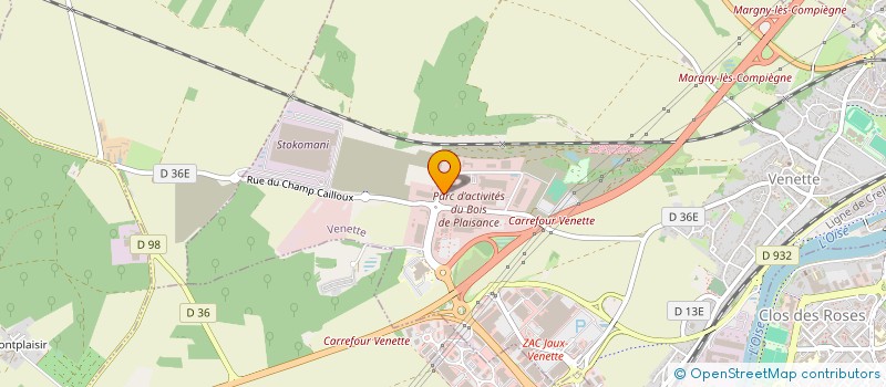 localisation de l'entreprise 606 AMENAGEMENTS  VENETTE