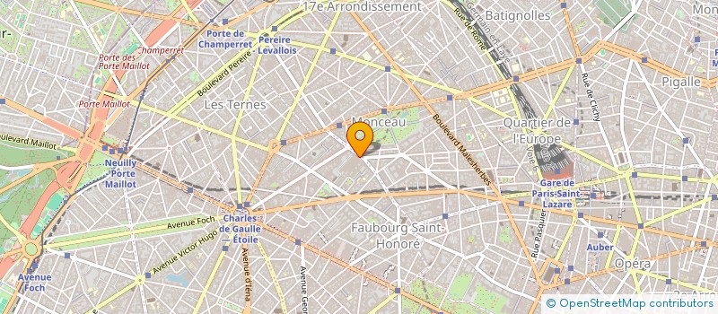 localisation de l'entreprise 61 COURCELLES à NEUILLY-SUR-SEINE