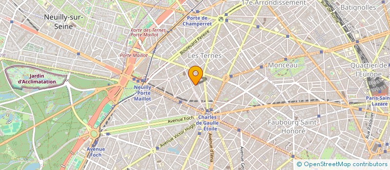 localisation de l'entreprise 61 GRAND'RUE  PARIS