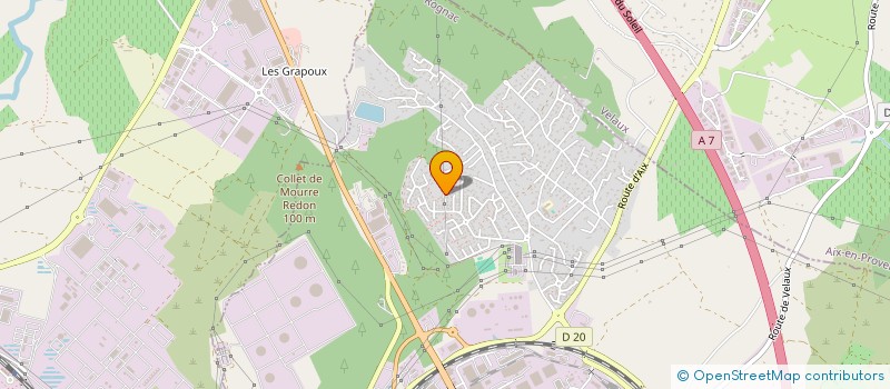 localisation de l'entreprise 612 PATRIMOINE  ROGNAC