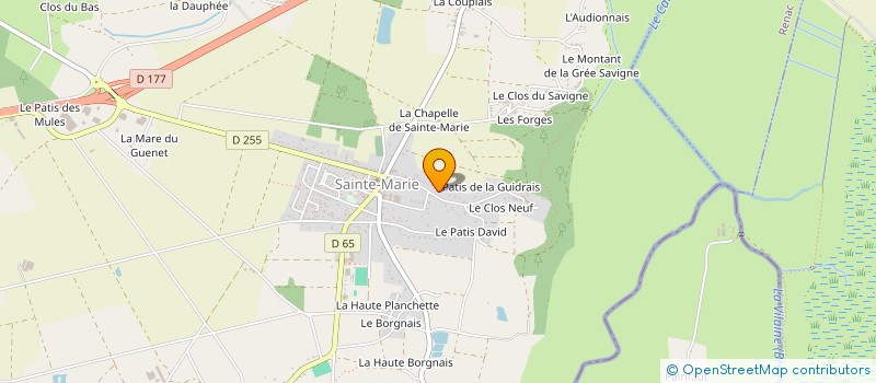 localisation de l'entreprise 61RDL à SAINTE-MARIE