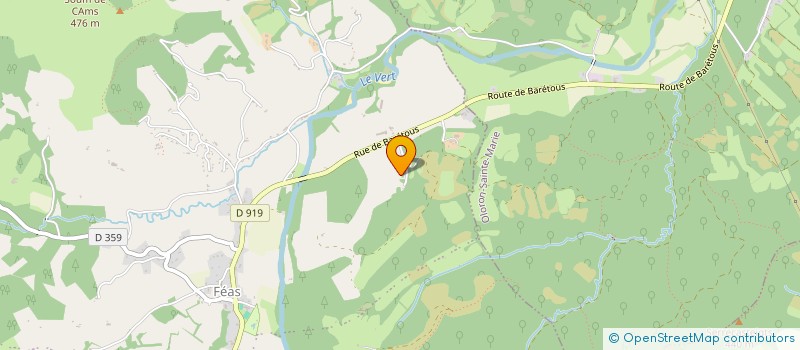 localisation de l'entreprise 62 JOULES  ANCE FEAS