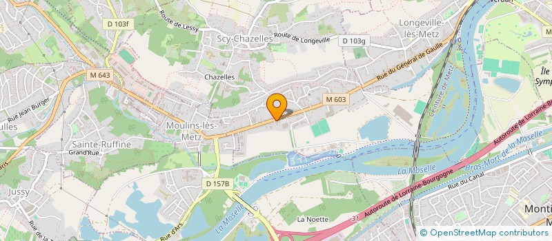 localisation de l'entreprise 62 LIBERTY ROAD  SCY-CHAZELLES