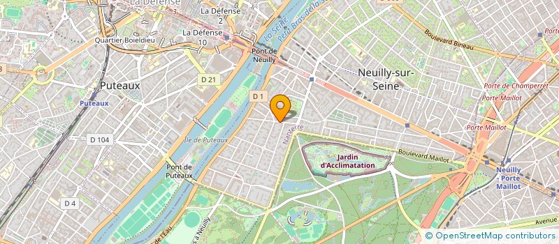 localisation de l'entreprise 62 N.S CAPITAINE GLARNER à NEUILLY-SUR-SEINE