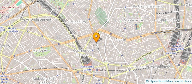 localisation de l'entreprise 63CLICHYBISBALPERONNY  PARIS