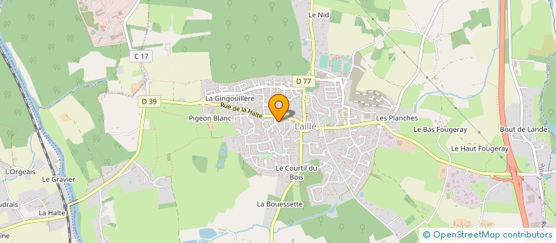 localisation de l'entreprise 64-35  LAILLE