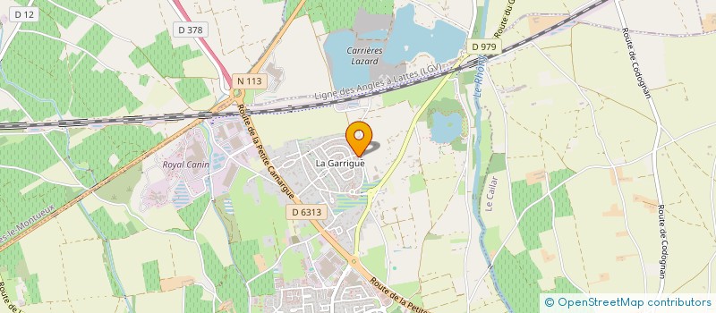 localisation de l'entreprise 64 BEACH  AIMARGUES