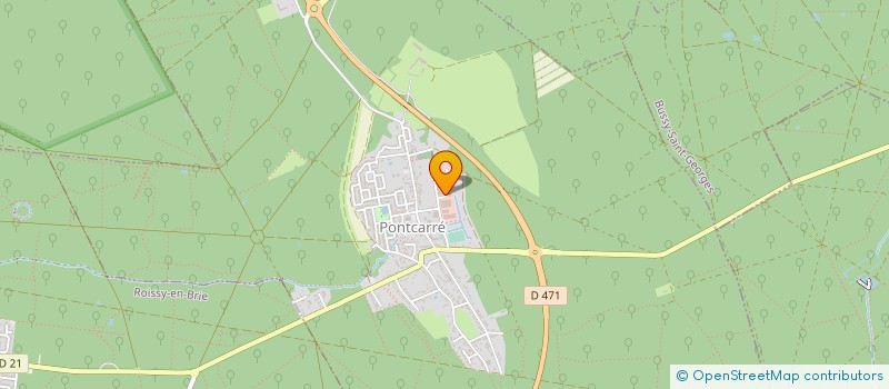 localisation de l'entreprise 64 TP  PONTCARRE