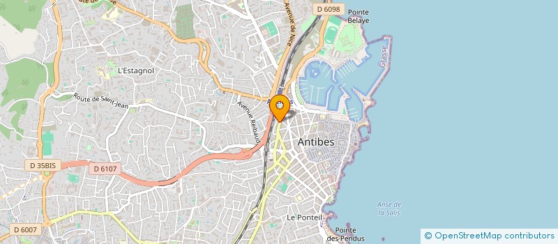 localisation de l'entreprise 642  ANTIBES