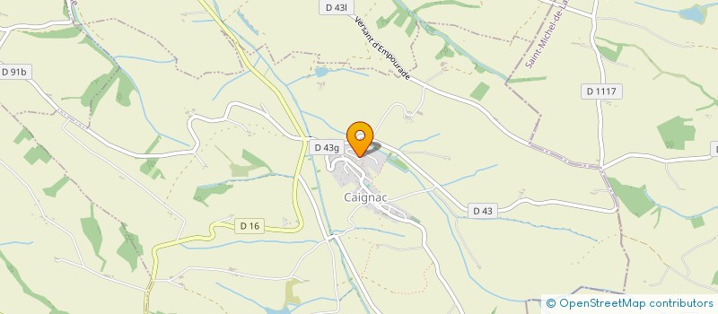 localisation de l'entreprise 642 IMMO  CAIGNAC