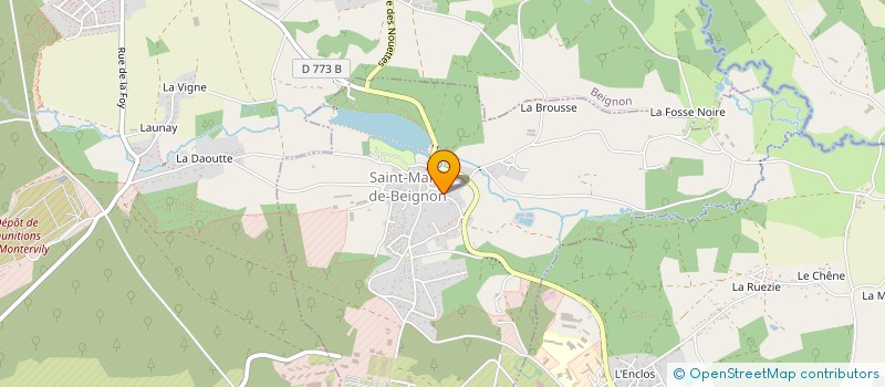 localisation de l'entreprise 64E PROMOTION DE L'ECOLE MILITAIRE INTERARMES  GUER