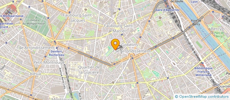 localisation de l'entreprise 65 AACB à PARIS