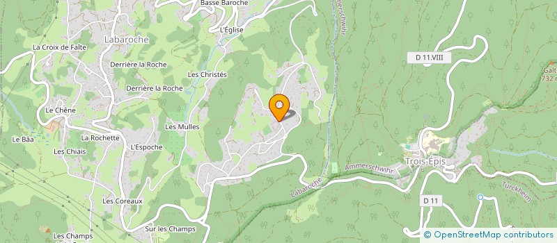 localisation de l'entreprise 657A FORMATIONS  LABAROCHE