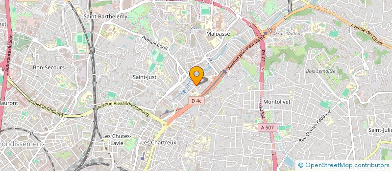 localisation de l'entreprise 66 BARRY à MARSEILLE