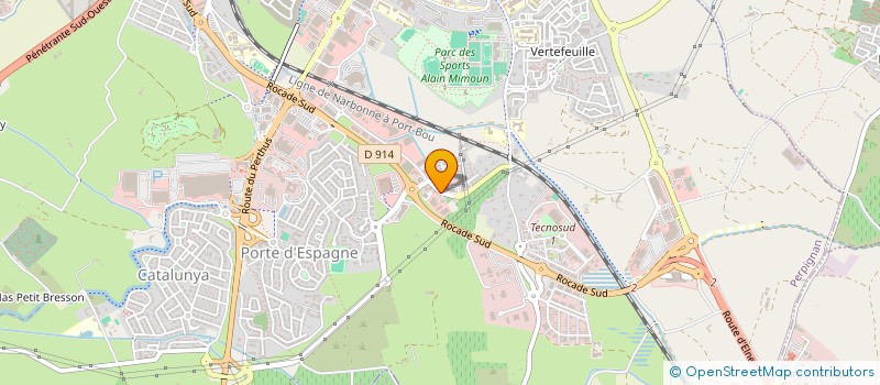 localisation de l'entreprise 66 CO-TON  PERPIGNAN