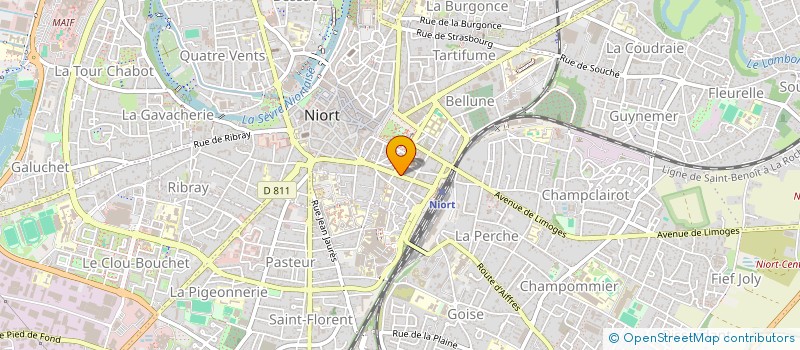 localisation de l'entreprise 66 FINANCE  NIORT
