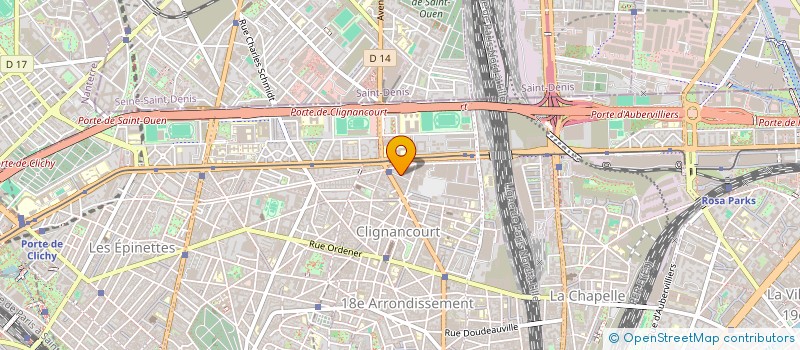 localisation de l'entreprise 66 MERCIER  PARIS