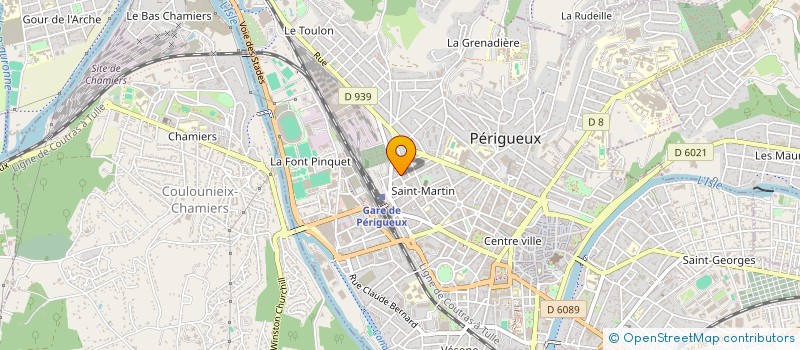 localisation de l'entreprise 66B  PERIGUEUX