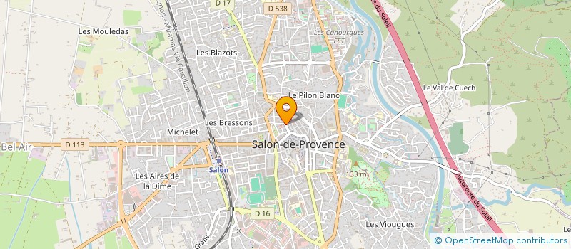 localisation de l'entreprise 67 KENNEDY  SALON-DE-PROVENCE