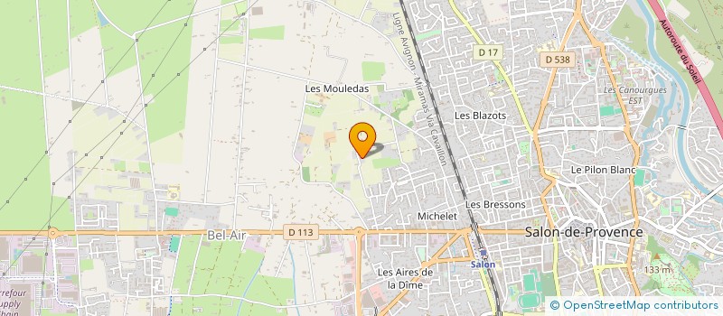 localisation de l'entreprise 686 COWORKING  SALON-DE-PROVENCE