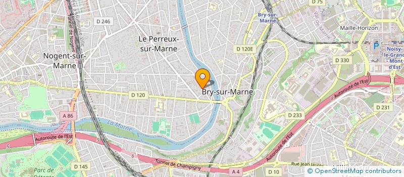 localisation de l'entreprise 69 LUNES  LE PERREUX-SUR-MARNE