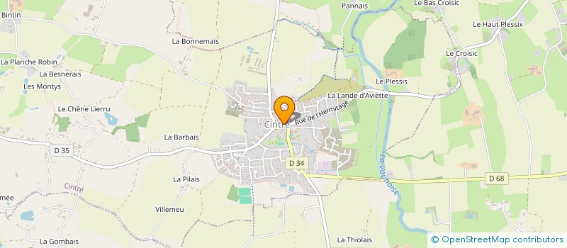 localisation de l'entreprise 699 107 181   CINTRE