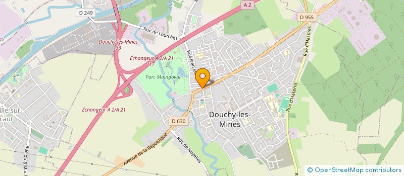 localisation de l'entreprise 69BYNOLIMIT  DOUCHY-LES-MINES