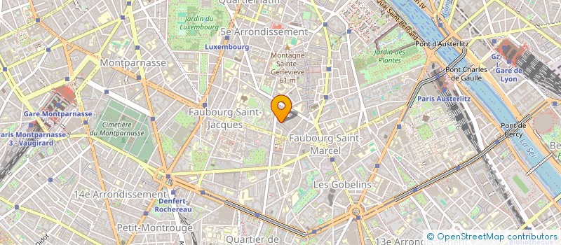 localisation de l'entreprise 69DC  PARIS