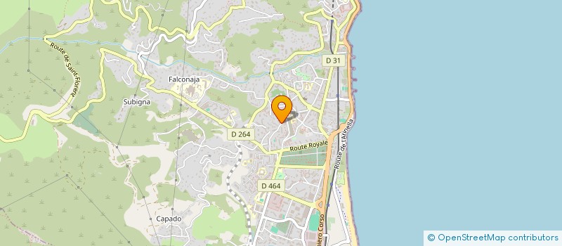 localisation de l'entreprise 6ADMIN à BASTIA