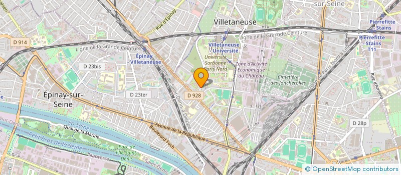 localisation de l'entreprise 6AND-NET à VILLETANEUSE