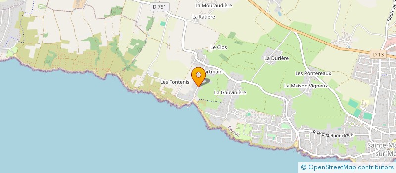 localisation de l'entreprise 6BON à PORNIC