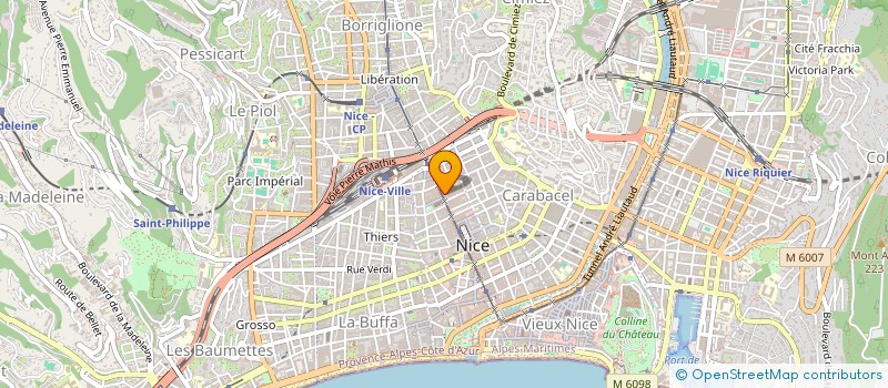 localisation de l'entreprise 6BRFRANCE à NICE