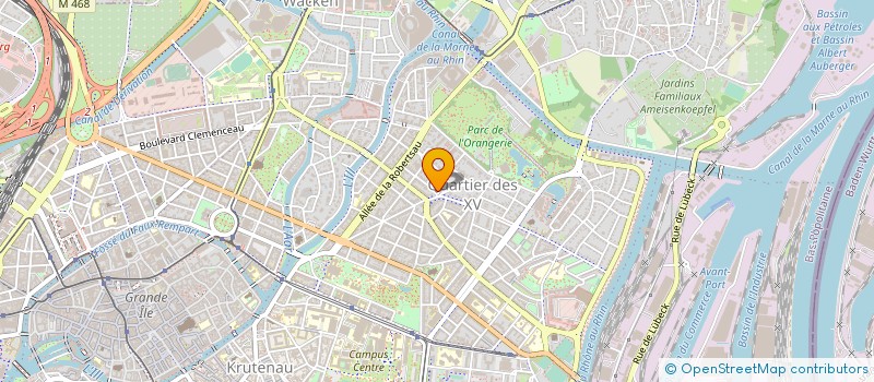 localisation de l'entreprise 6C CLOS  STRASBOURG