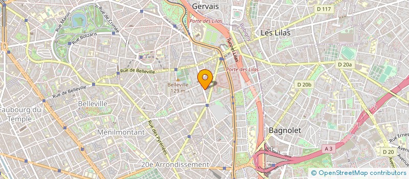 localisation de l'entreprise 6C COLIS ET CO à PARIS