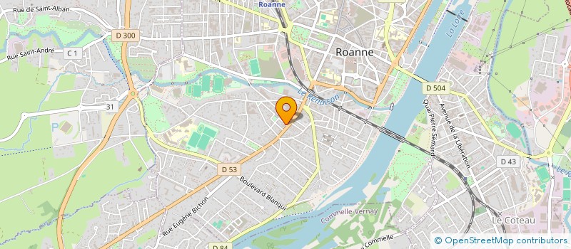 localisation de l'entreprise 6C.CONSULTING AGENCY à ROANNE