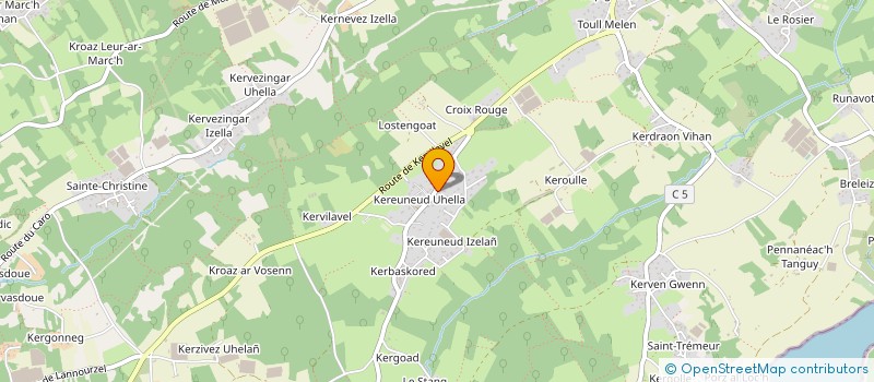 localisation de l'entreprise 6D à PLOUGASTEL-DAOULAS