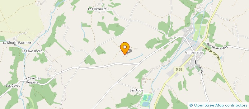 localisation de l'entreprise 6E SENS à VILLENTROIS-FAVEROLLES-EN-BERRY