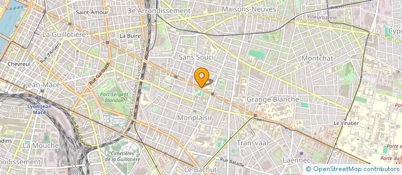 localisation de l'entreprise 6EME AVENUE  LYON