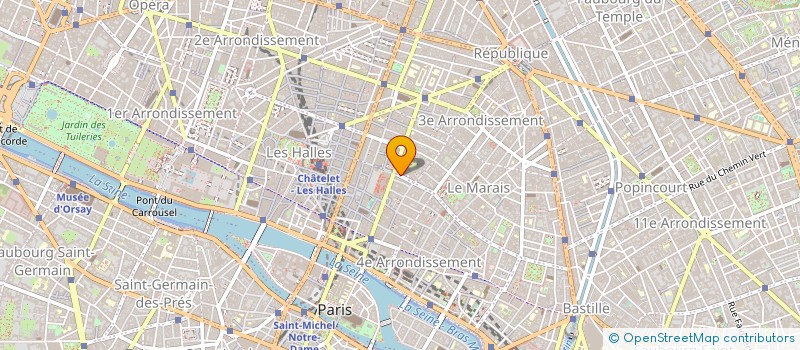 localisation de l'entreprise 6EME DIMENSION MEDIAS FUTURS à PARIS