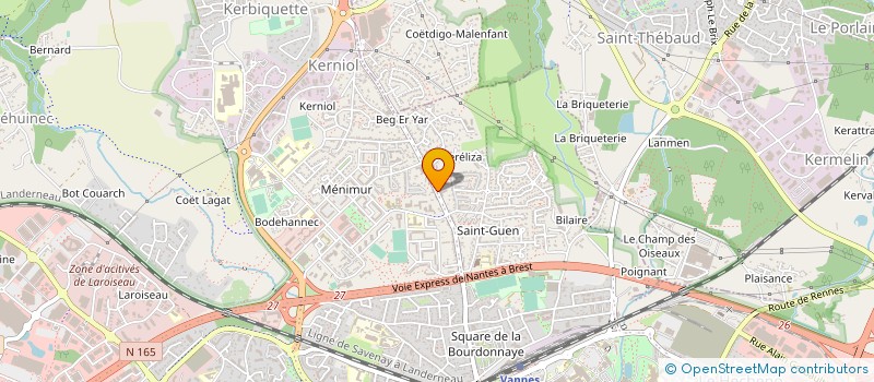 localisation de l'entreprise 6EME SENS à VANNES