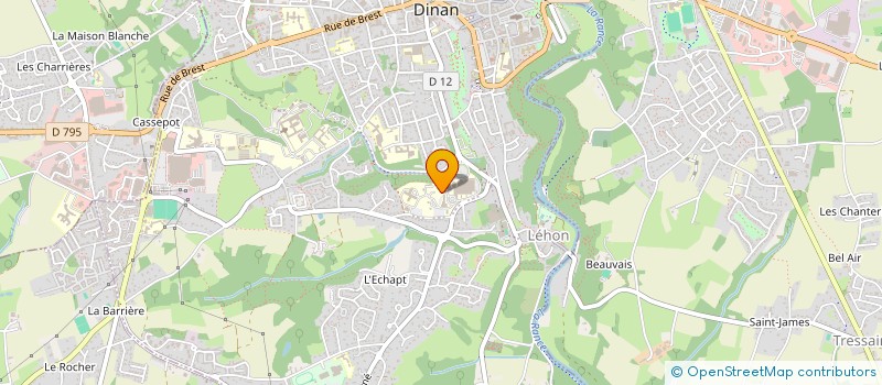 localisation de l'entreprise 6EME SENS : SOULAGER, ECOUTER, INNOVER, SOUTENIR à DINAN